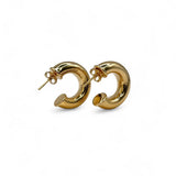 BRINCO ARGOLA TÂNIA DOURADO