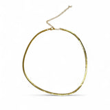 COLAR FITA FINA RAFAELA DOURADO