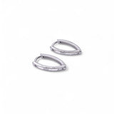 BRINCO ARGOLA ANGÉLICA RÓDIO BRANCO