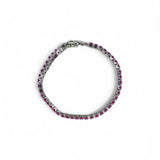 PULSEIRA RIVIERA ROSA PINK RÓDIO BRANCO