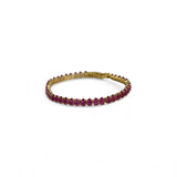 PULSEIRA RIVIERA ROSA PINK DOURADO
