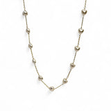 COLAR CELINE DOURADO