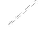 CONJUNTO COLAR E BRINCO SABRINA RÓDIO BRANCO