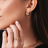 BRINCO ARGOLA NINA DOURADO