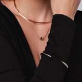 BRACELETE CAROLINA DOURADO