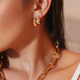 BRINCO ARGOLA VIRNA DOURADO