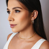 BRINCO ARGOLA MARLENE DOURADO