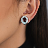 BRINCO PRESSÃO VERMELHO RÓDIO BRANCO