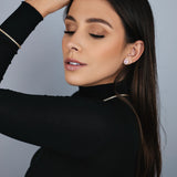 BRINCO GOTA ROSA CLARO ESTER DOURADO