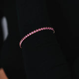 PULSEIRA RIVIERA ROSA PINK DOURADO