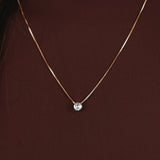 CONJUNTO COLAR E BRINCO SABRINA DOURADO