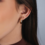 BRINCO ARGOLA SERENA DOURADO