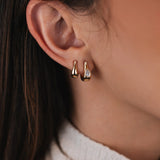 TRIO DE BRINCOS ARGOLAS DANIELA DOURADO