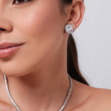 COLAR RIVIERA 3 GARRAS RÓDIO BRANCO