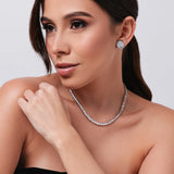 COLAR RIVIERA 3 GARRAS RÓDIO BRANCO